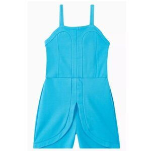 Habitual Sky Blue Tulip Romper Size 16